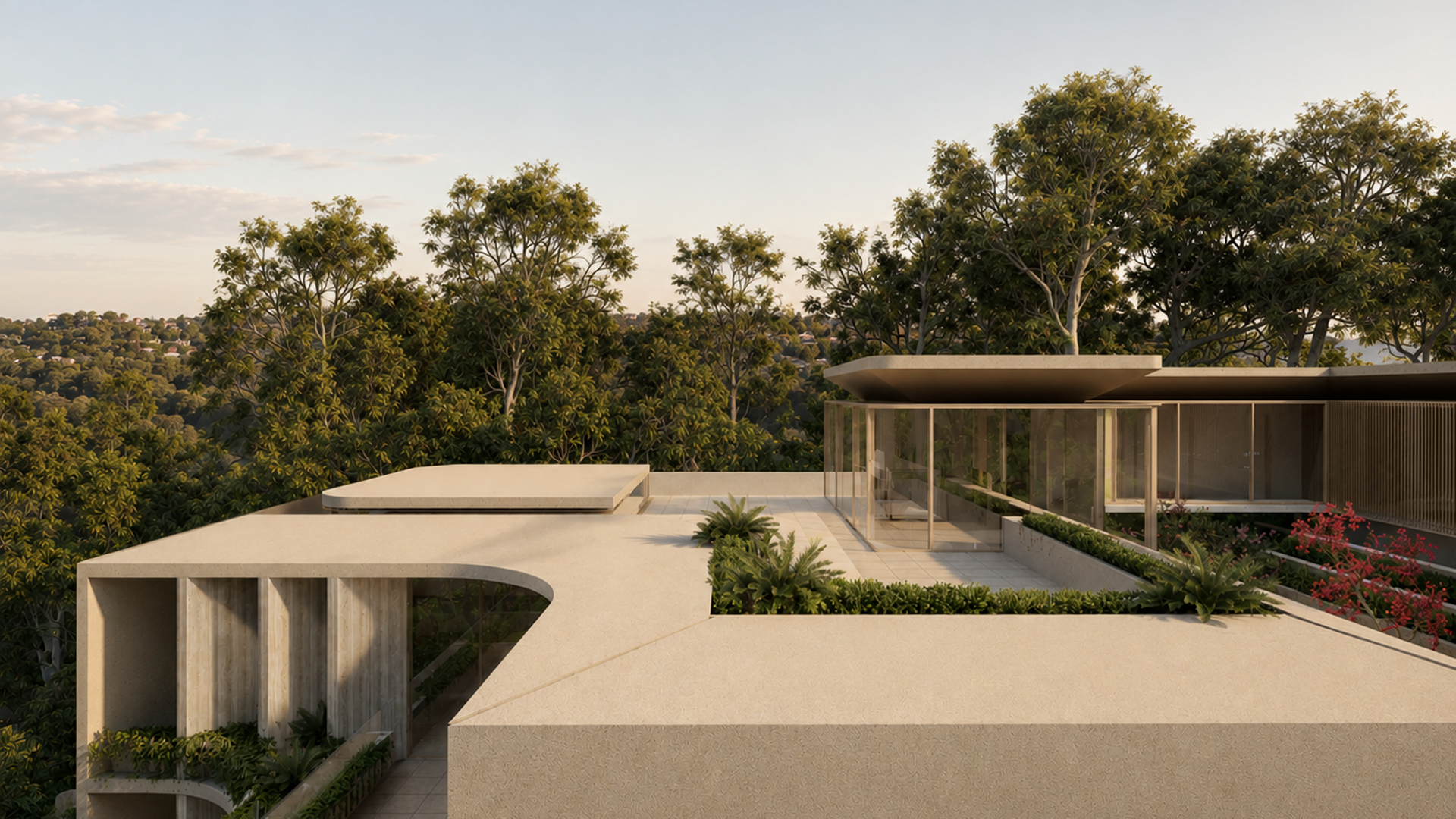 Waterfront House Design: Balancing Water Views with an Internal Courtyard