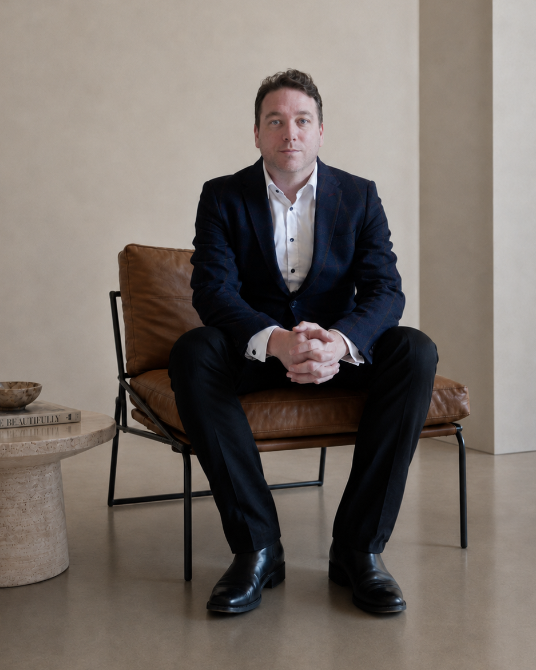 Portrait of Michael Murdock, Director Architect at Mike and Morlly Architects