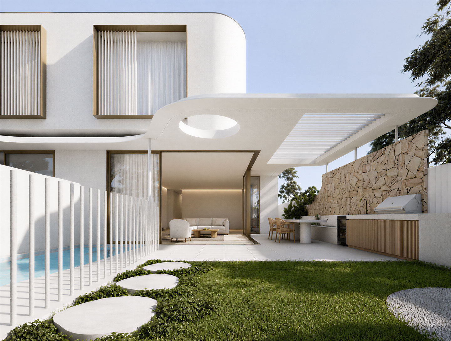 Black Rock Dual Occupancy — Black Rock, Victoria — Design Development — dual occupancy architecture by Mike & Morlly Architects