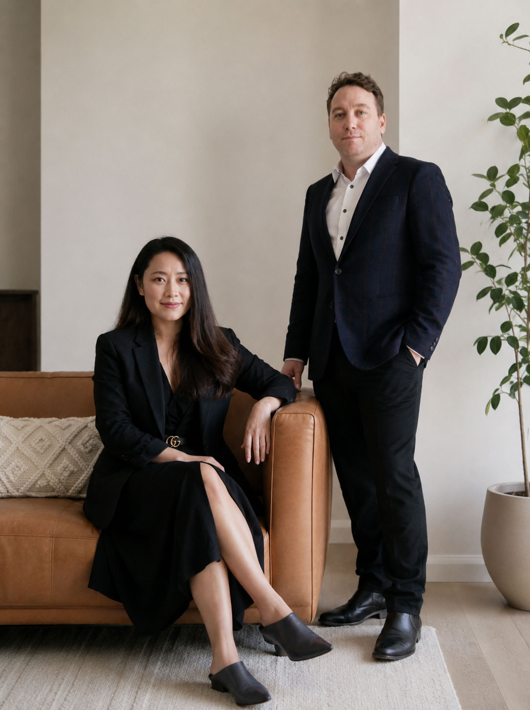 Morlly Kim and Michael Murdock of Mike & Morlly Architects
