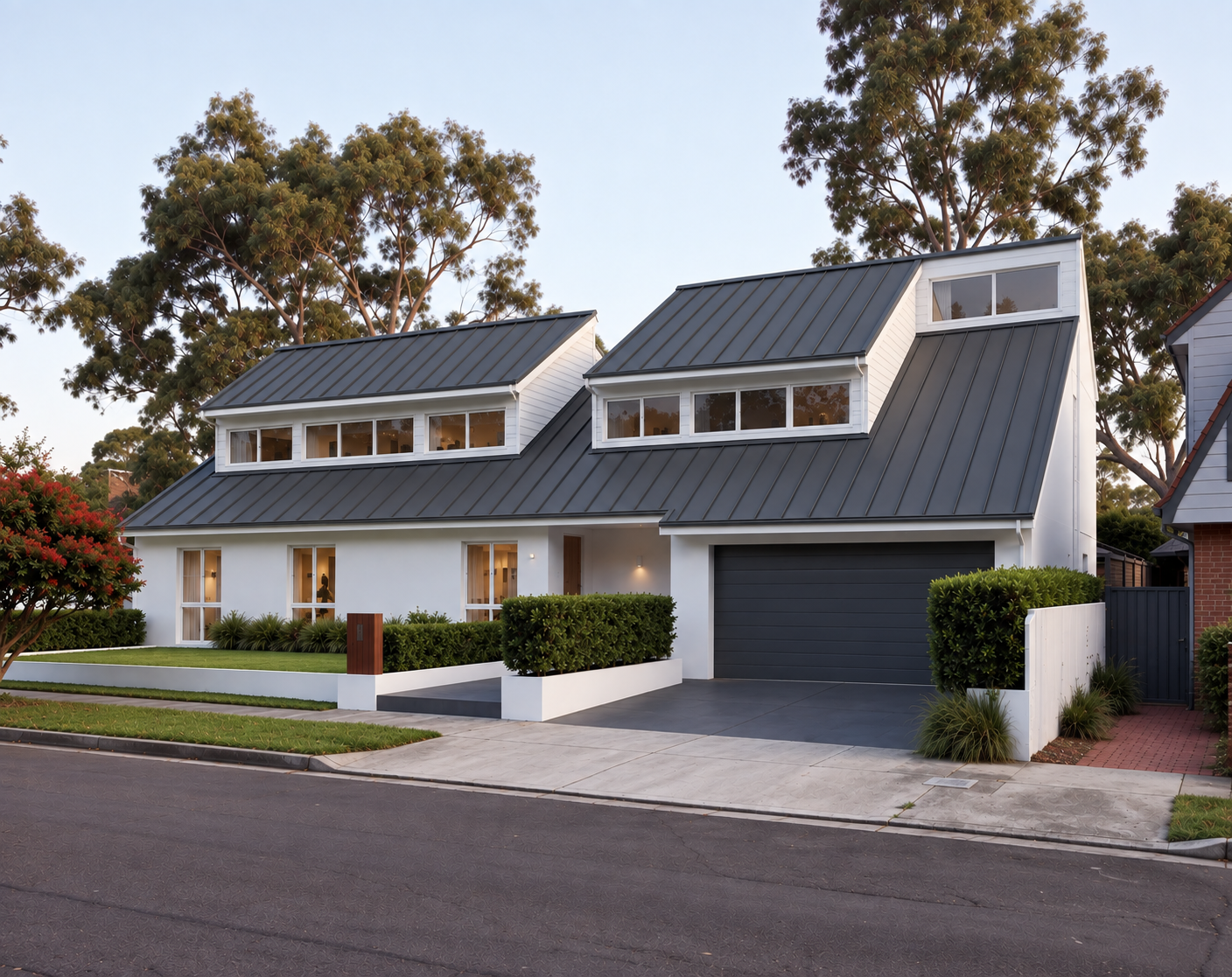 Traditional home alteration and addition by Mike and Morlly Architects