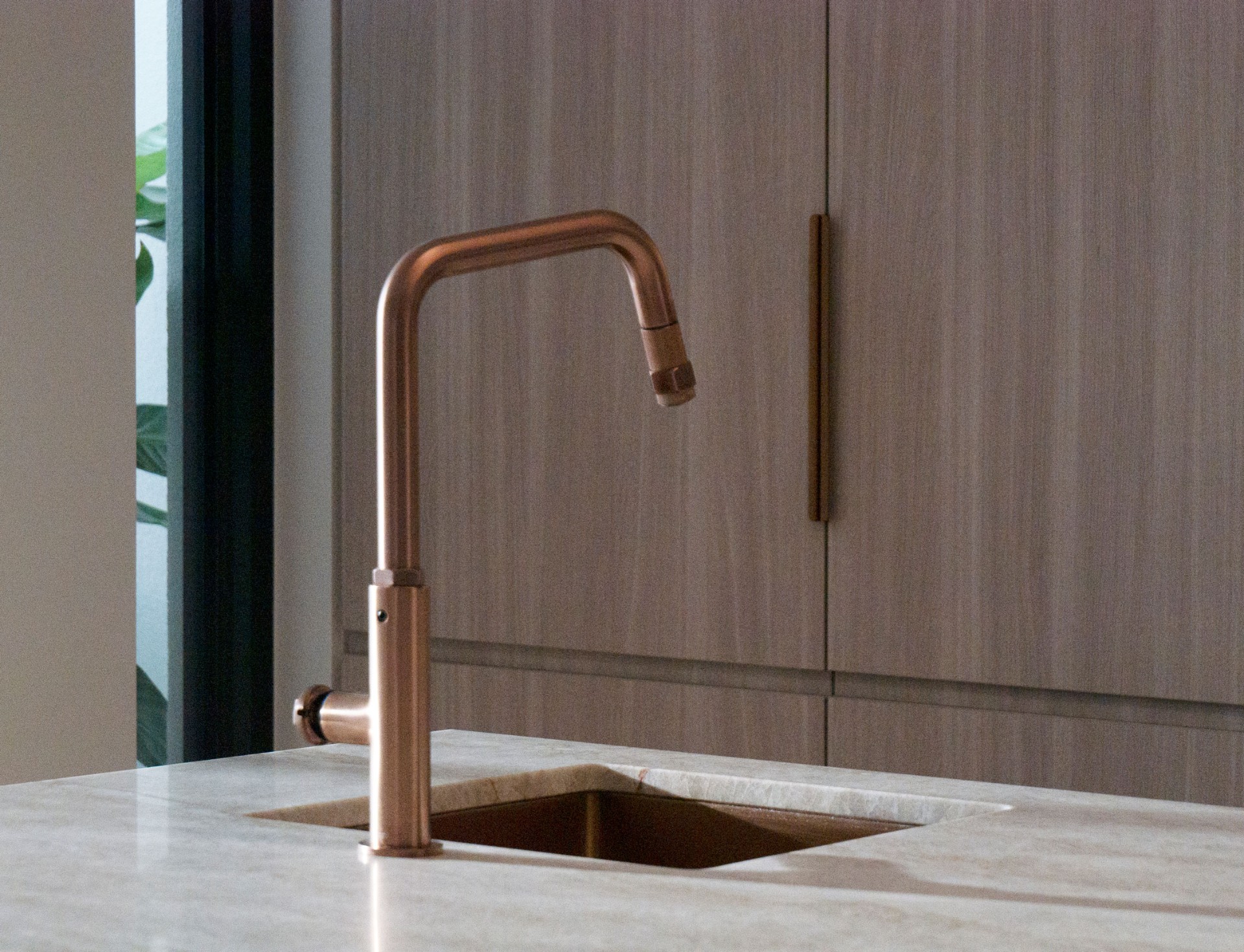 58 Clara Street South Yarra by Mike and Morlly Architects — kitchen tapware detail 58 Clara Street South Yarra by Mike and Morlly Architects — kitchen tapware detail