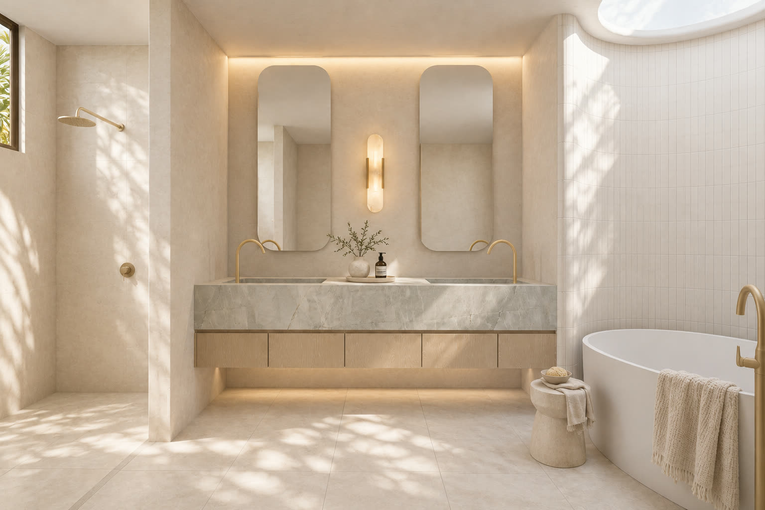 Creating Mood Through Material: How Natural Stone and Colour Shape an Interior